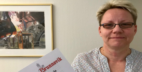 LO-distriktets chef Helena Gille är Brunnsviks Folkhögskolas vice ordförande.